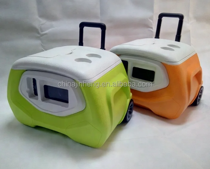 Ice chest box camping cooler box with wireless speaker
