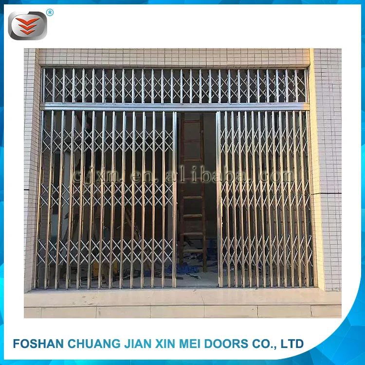 Stainless steel vent gate slide door/sliding door