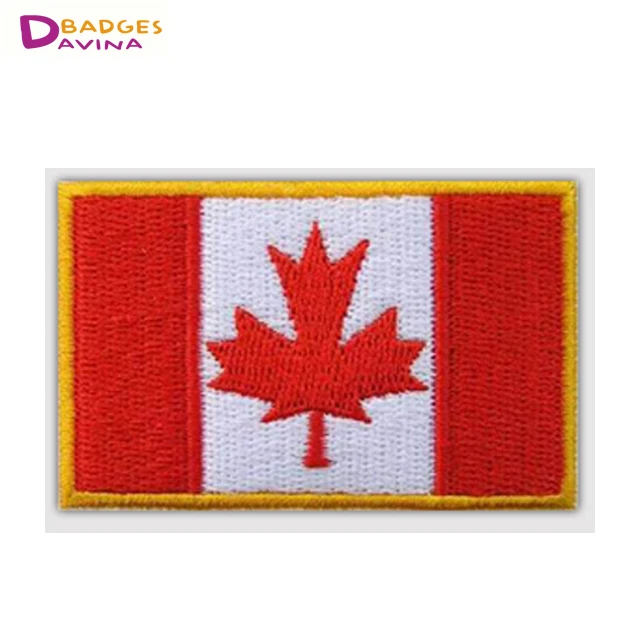 custom country USA America embroidery patches flag