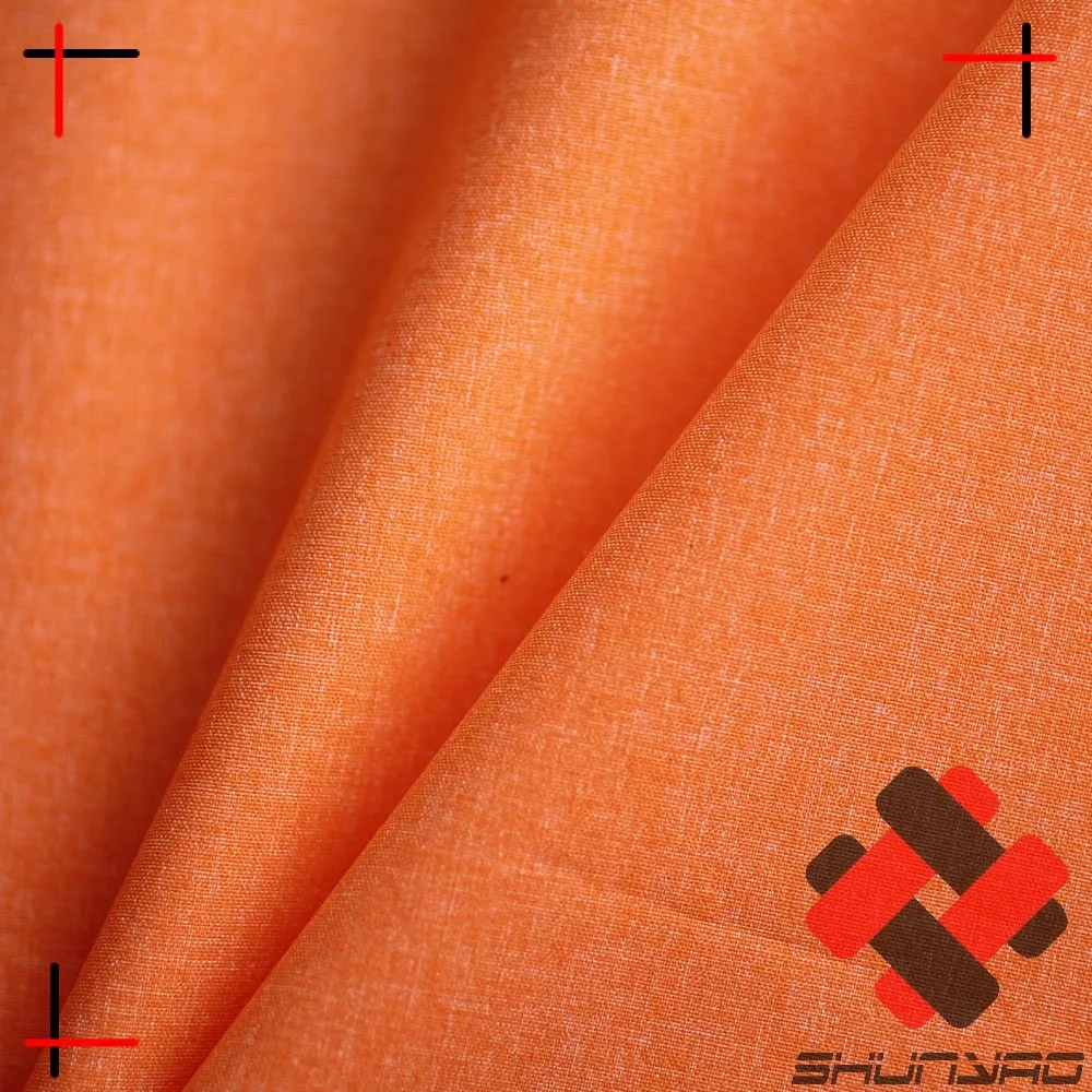 
80D nylon poly ATY two tone melange fabric for winter jacket 