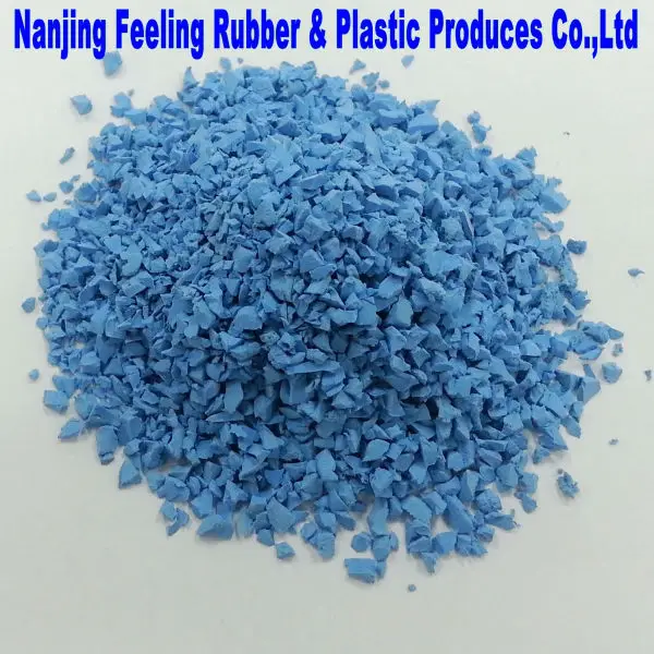 Цена гланулов EPDM - голубая EPDM крошка -FN-D-14121006