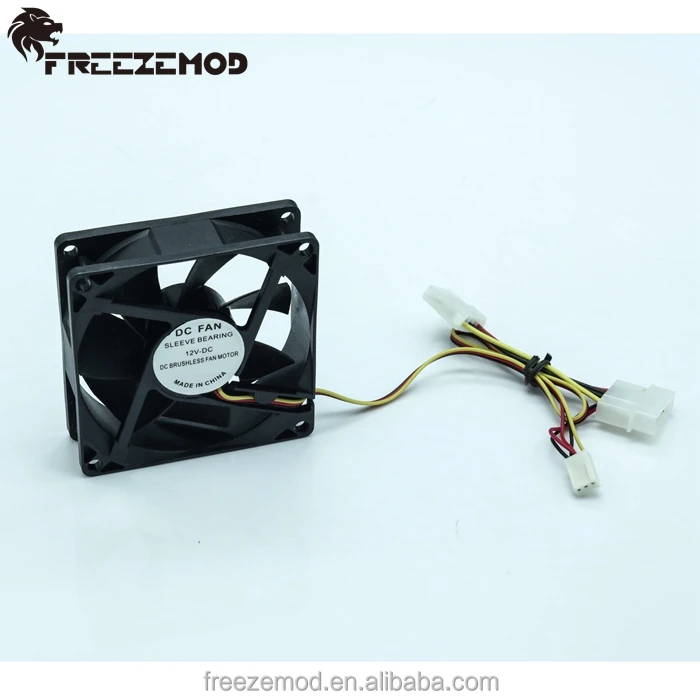 FREEZEMOD 80mm fan for computer DC 12v  35CFM Cooler PC Case fan