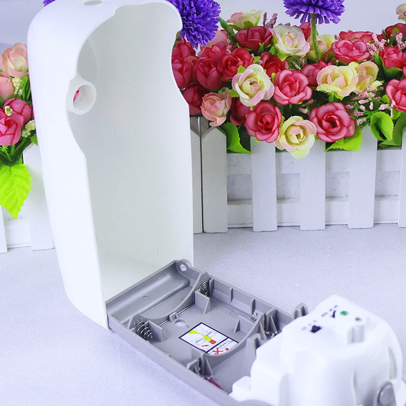 Hotel Wall mounted ABS plastic automatic air freshener dispenser aerosol fragrance dispenser for toilet