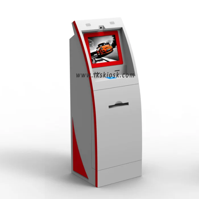 touch screen web kiosk with A4 printer
