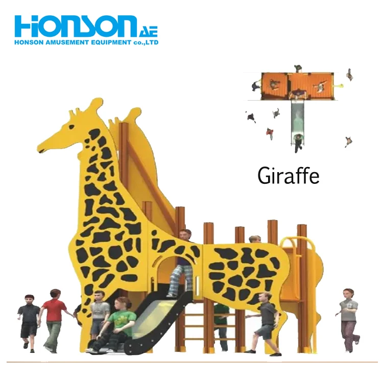 2019 interesting Animal Theme Specific standard playground kindergartens newly design outdoor play equipment