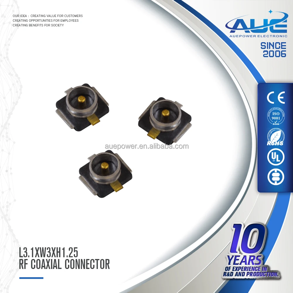 1-й micro rf коаксиальный разъем электрический разъем