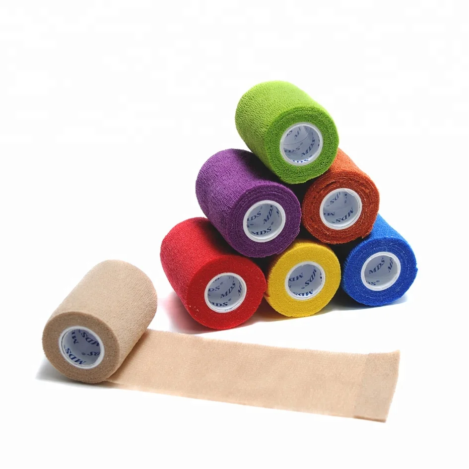 
companies representative veterinary products printed sports tape cohesive bandage 