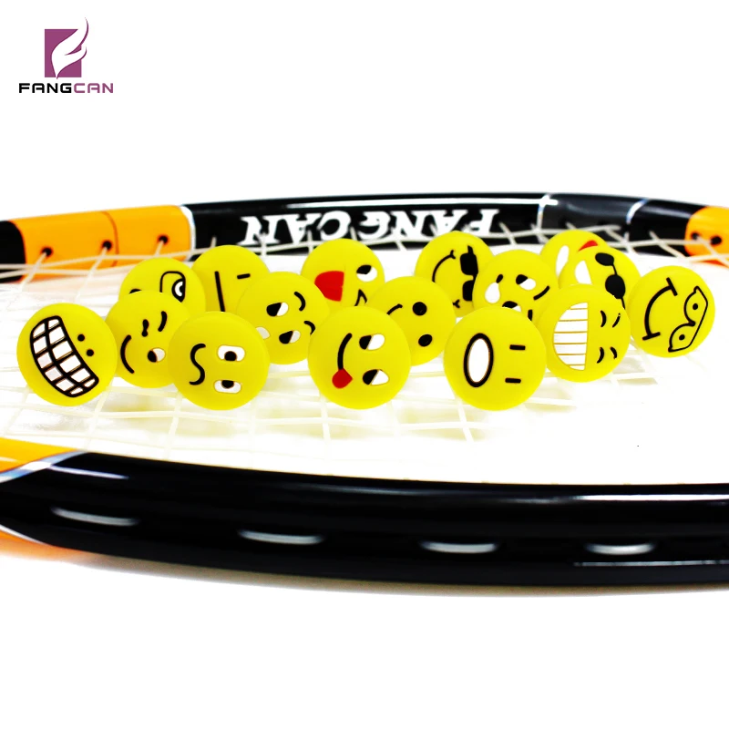 FANGCAN new arrival cute facial expression tennis dampener shock absorption tennis viberation dampener