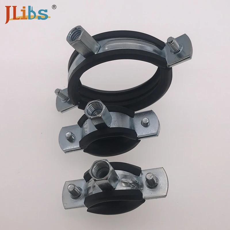 
Pipe Clamps Single M8+10 Pipe Clip Cast Iron 