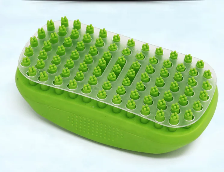 Great Pet Grooming Tool Massage Bath Shampoo Hair Wash Brush Comb For Dogs And Cats