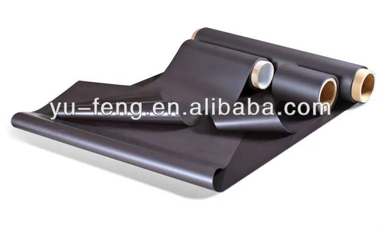 Flexible Magnet Sheet With Adhesive, 0.5mm Thick, 12mm Wide, 24mm Length adhesive plastic sheets