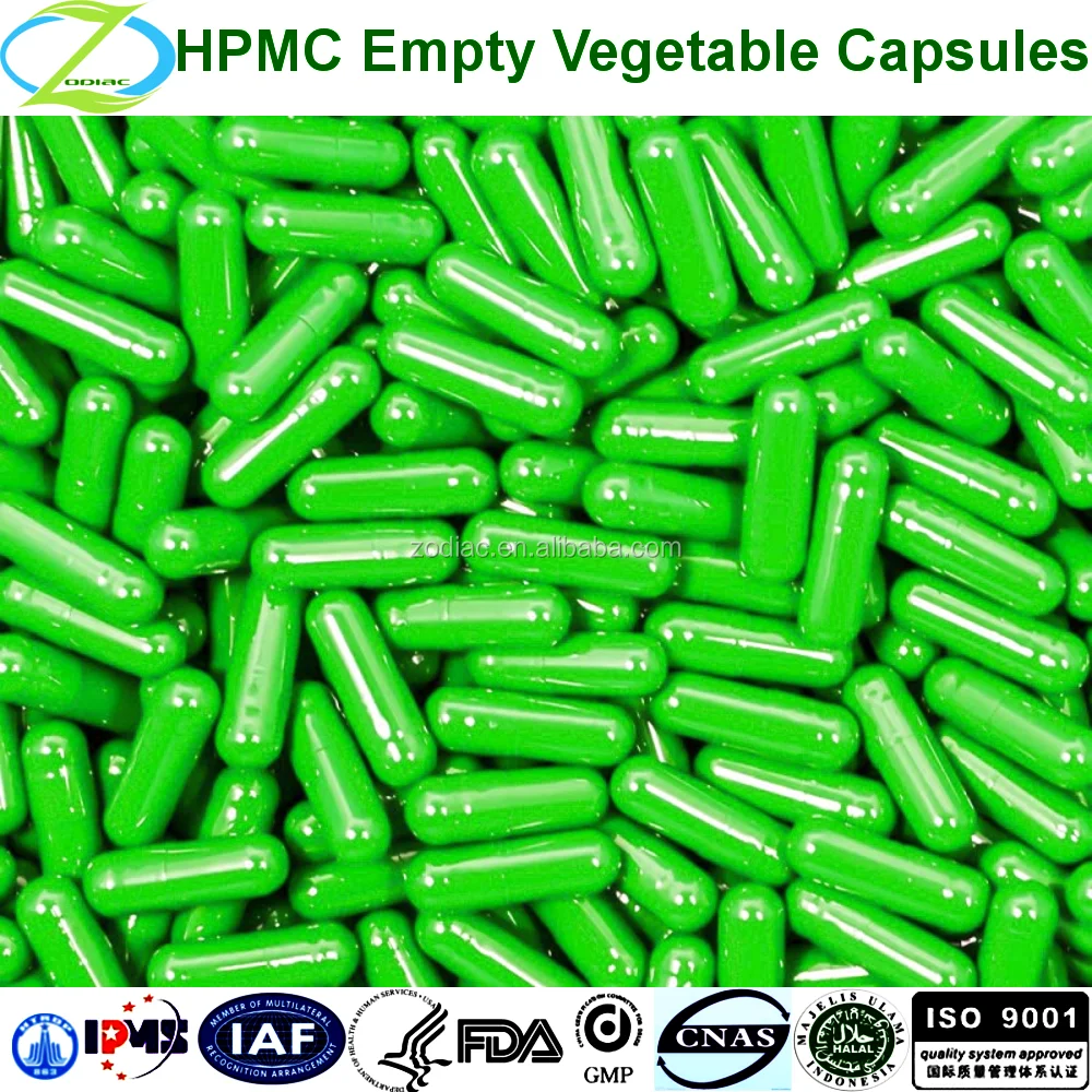 Nutraceutical Grade_GMP Certified_Halal Premium Quality_China Factory Manufactured_Pure HPMC Empty Veggie Shell