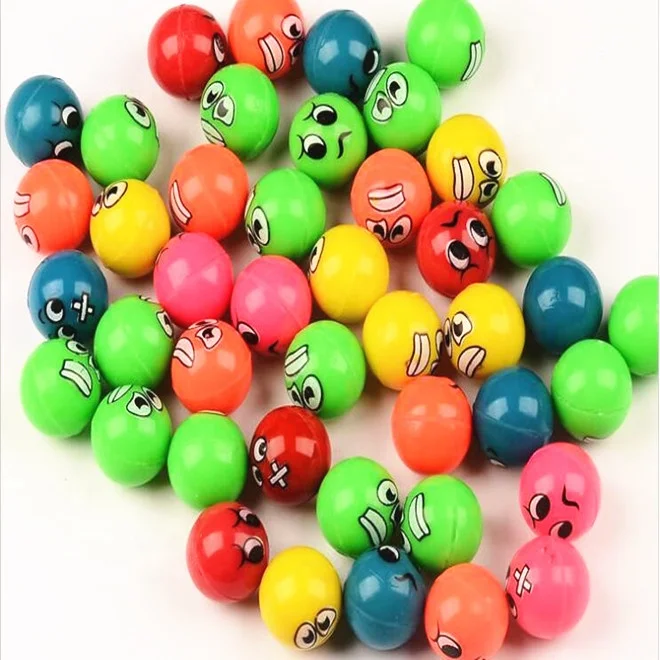 Wholesale 32mm Plastic Bouncy balls