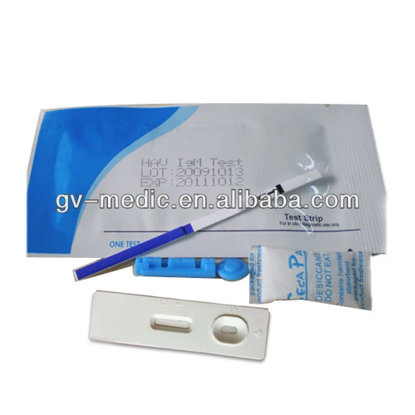 factory supply home use hospital  use medic kit  low price test strips brand new hpv HAV-IGM laboratory rapid test kits