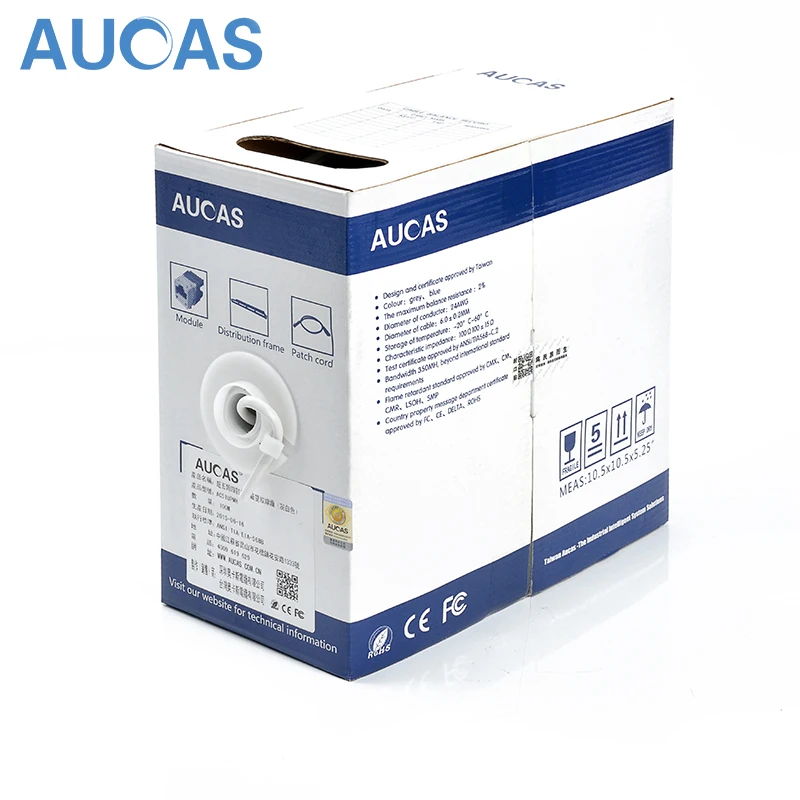 CE/ROHS/FCC test Passed cat6 cat6a cat5e twist cable network cable connecting to computer