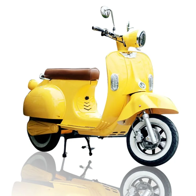 2000w 60V China Classic VESPA vintage electric vespa scooter Retro Italy style e motorcycle