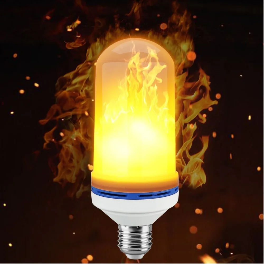 AC85-265V LED Flame Effect Light Bulb for Bar Festival Decoration