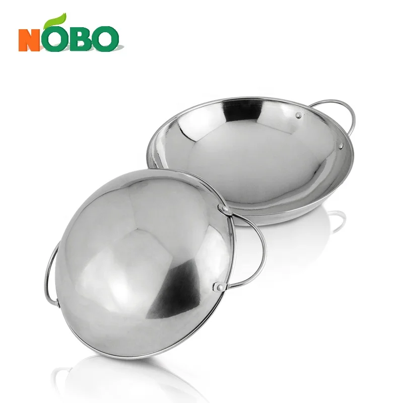 Wholesale large big size commercial cooking industrial cauldron pot stainless steel cauldron