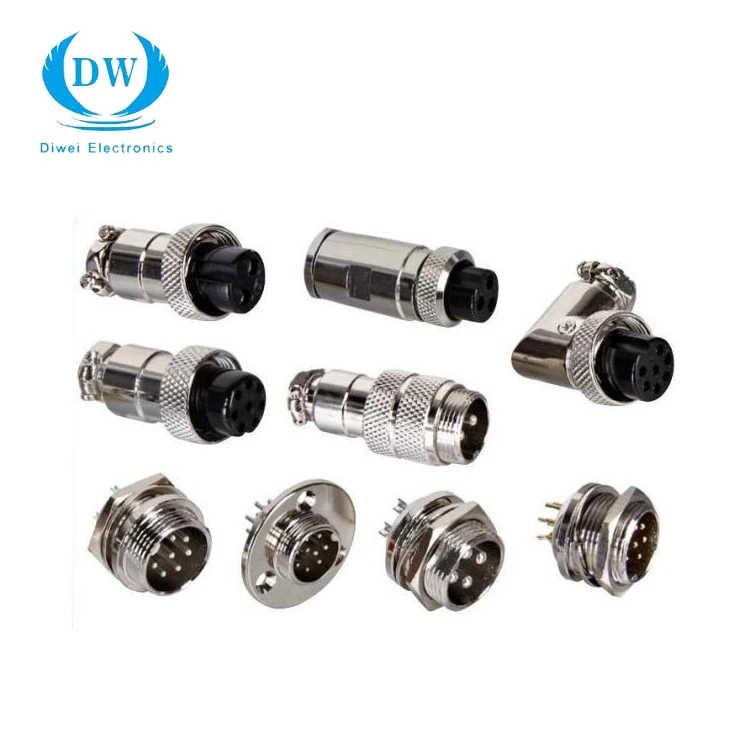 Good Seal Circle Shaped GX16 Aviation Connector for Medical Equipment