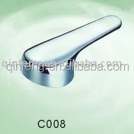 
faucet handle/handlewheel,Luxury Bathroom Design Dual Handle shower mixer handle, knob offered 