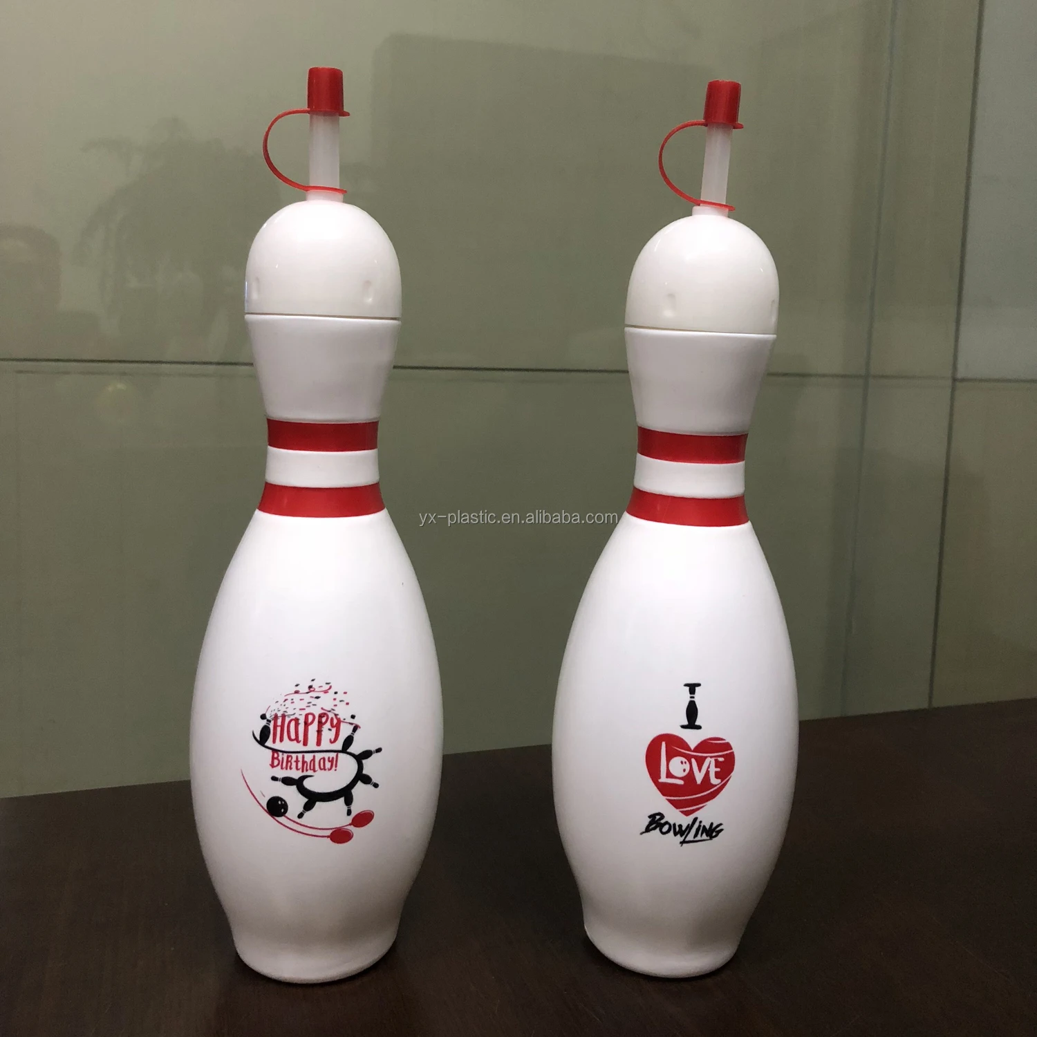 500 мл и 700 пластиковая бутылка для боулинга с индивидуальным логотипом