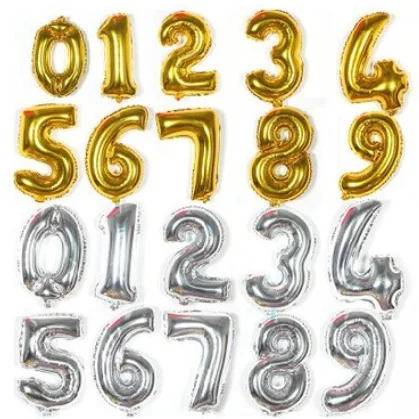 
alphabet balloon letter shaped game foil balloon number balloon color assorted 