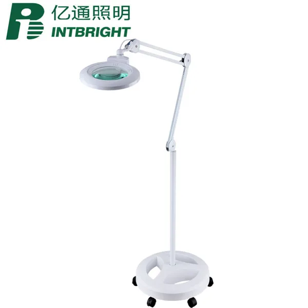 Beauty salon lamp LED working magnifier with led light skin test skin magnifying lamp