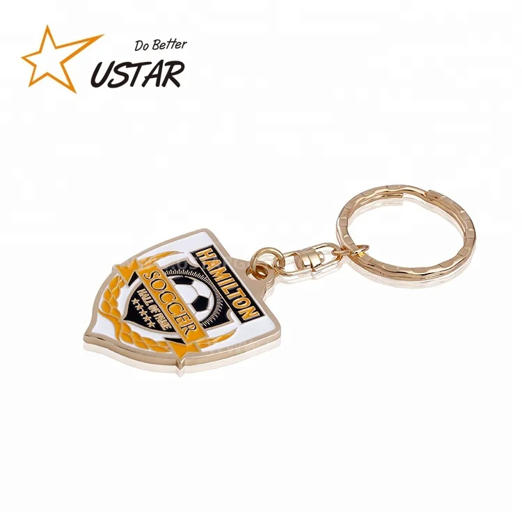 Keychain Supplier Custom Shaped Metal Key Holder/Keychain/Key ring With Logo For Promotional Gifts
