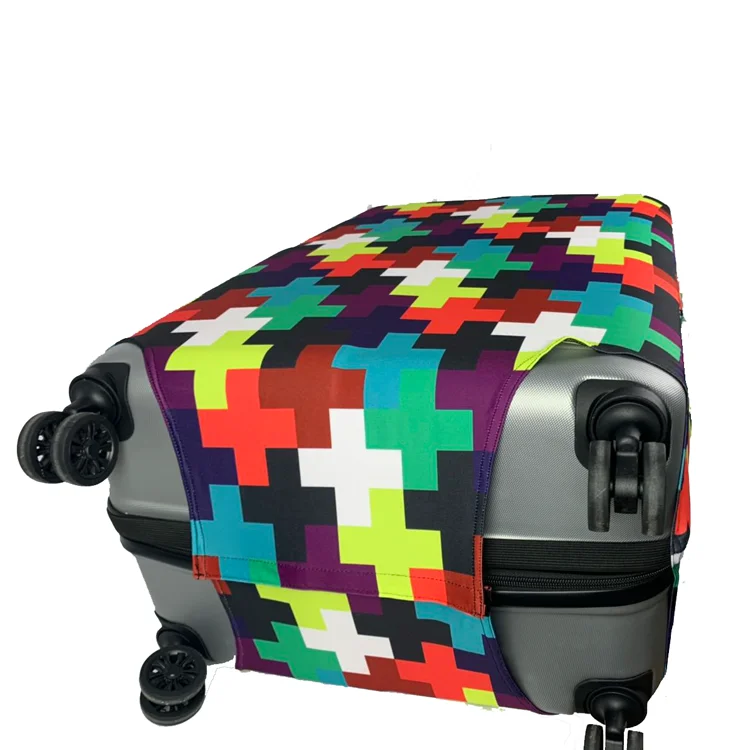 
Factory Wholesale High Quality Elastic fabric Luggage Cover Protective Suitcase Cover 