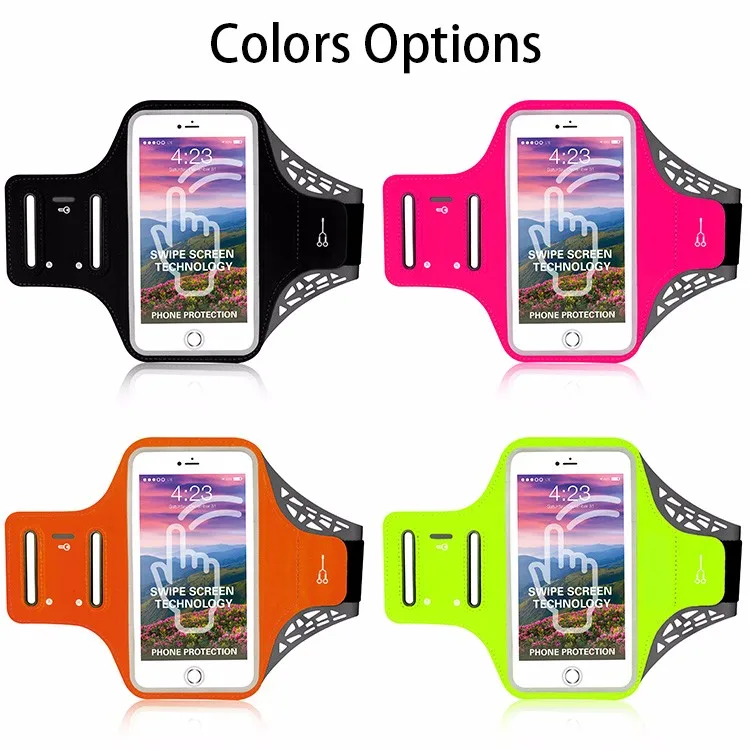 2017 High quality sports cell phone armband case for running