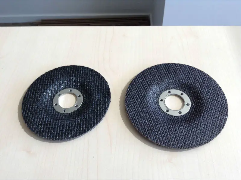 107mm абразивных стекловолокна плоские и выпуклыми отрезные круги