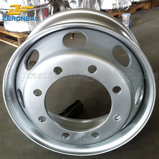 19.5X6.75  steel wheel for truck bus trailer