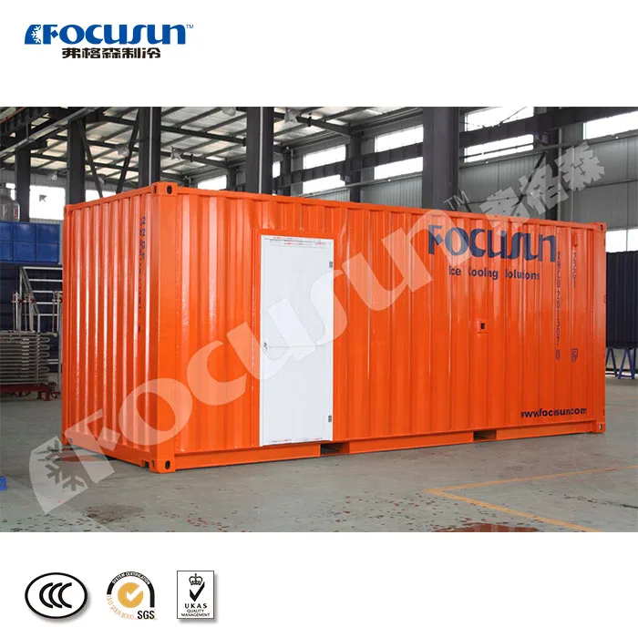 New 10T/Day containerized flake ice machine