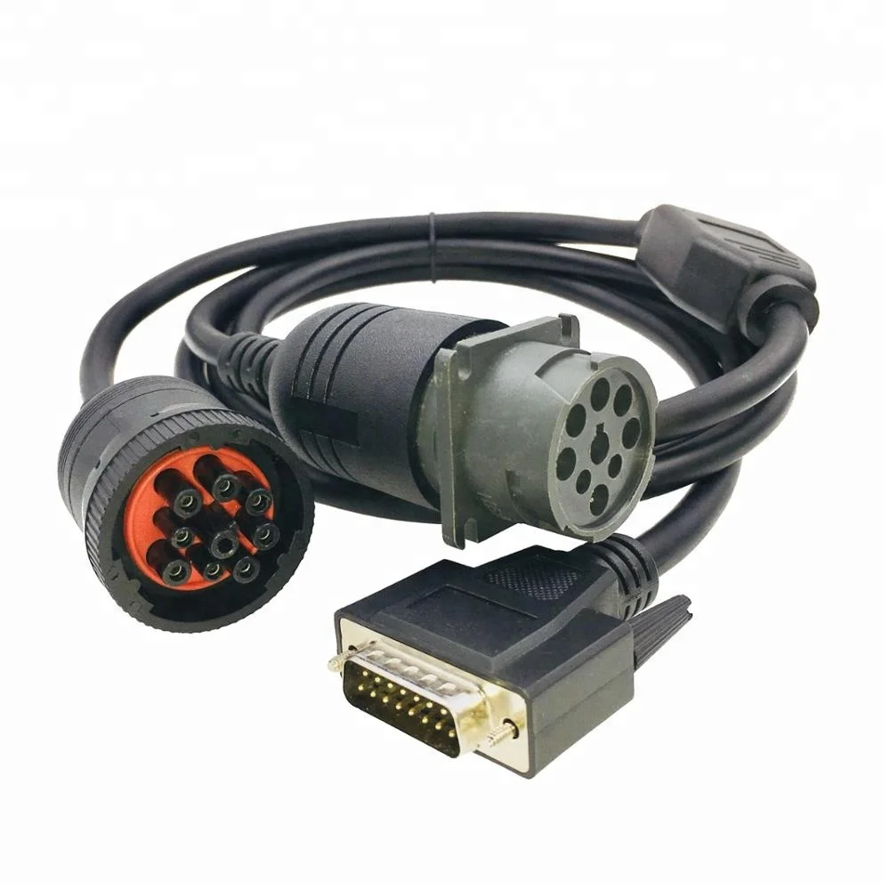 Good j1939 male to j1939 female db15 splitter cable