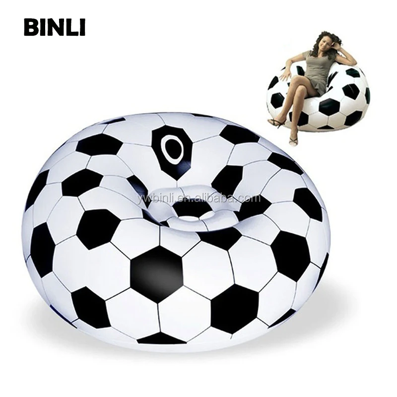 Living room inflatable soccer ball chairs self bean bag Portable Outdoor garden Sofa Living Room Furniture
