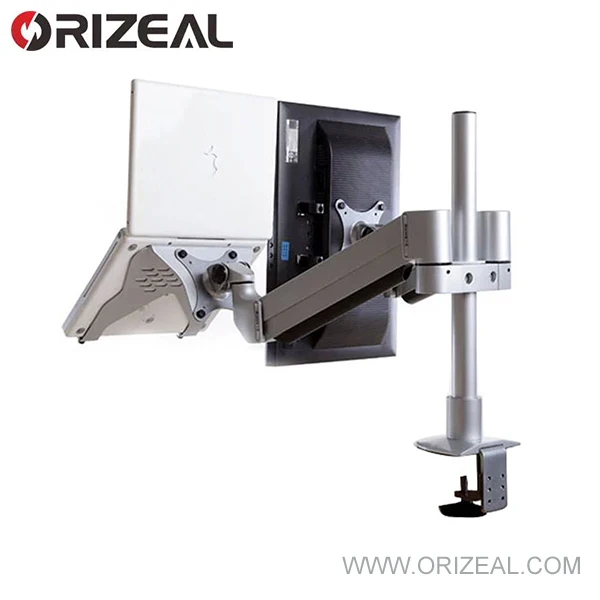 
Gas Spring VESA Mount Dual Monitor LCD Computer Stand Holder And Notebook Monitor Stand 