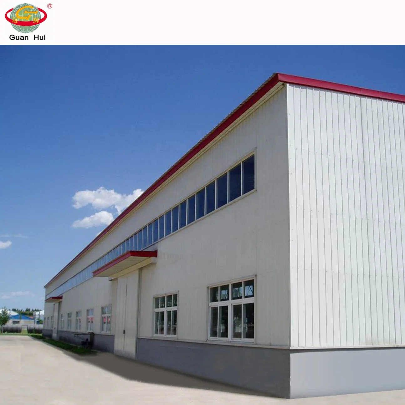 
Prefabrication steel frame warehouse construction building material 