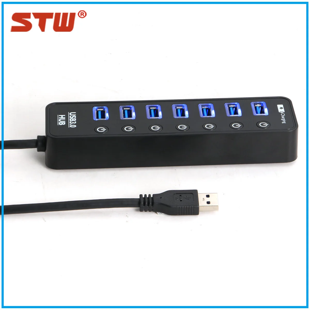 2.0 7 порта usb концентратор с мобильного зарядного устройства