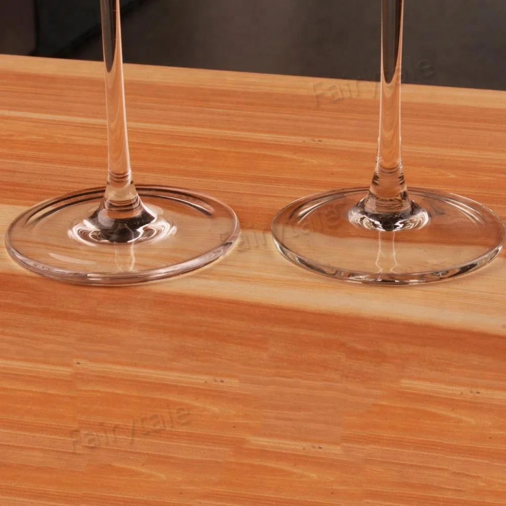 
Factory Price 280ml Hand Made Mouth Blown Lead Free Crystal Champagne Flute Glass 