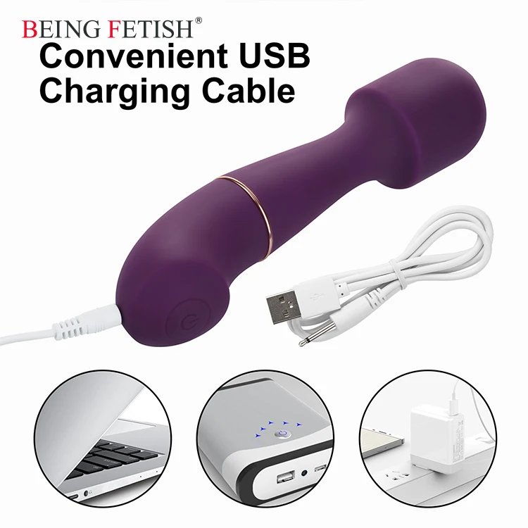 Wand Pussy Massager Silicone Dildo Vibrators For Women