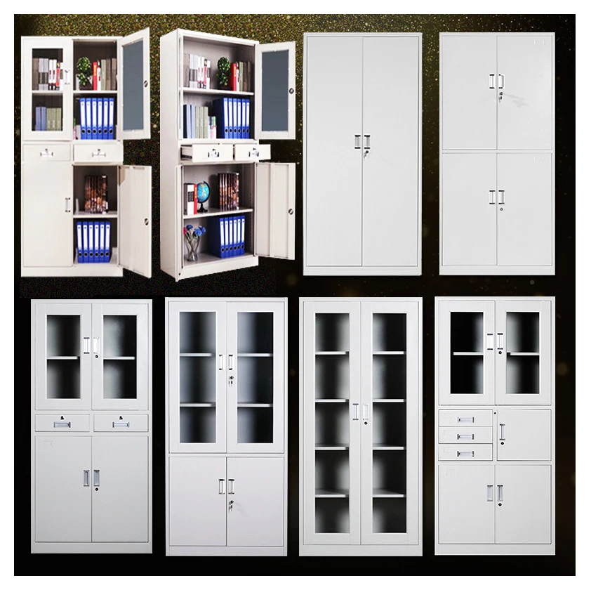 
Высококачественный металлический шкаф для документов и стальной шкаф для документов с замком 