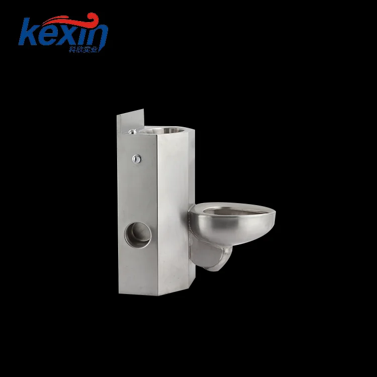 
Modern Design American Stainless Steel Combination And Sink Toilet 