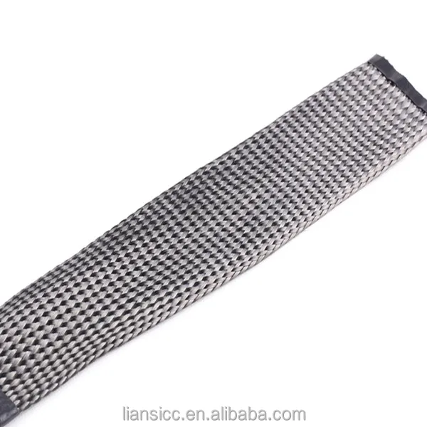 Расширяемый плетеный рукав из углеродного волокна