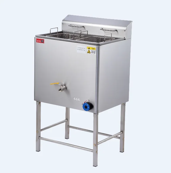 lpg gas deep fryer commercial