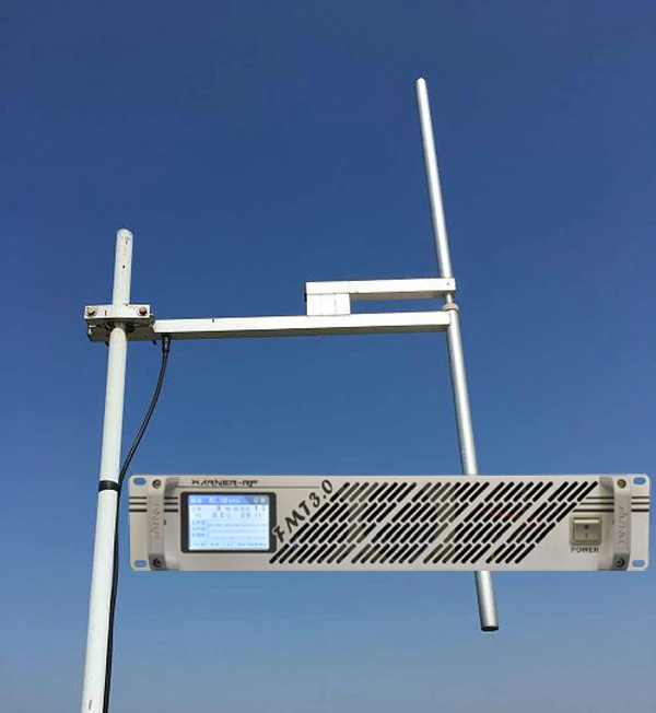 FMUSER FMT3.0-1000W 1000Watts 1KW FM Transmitter  Radio Broadcast + FU-DV2 Antenna for Radio station Good Quality