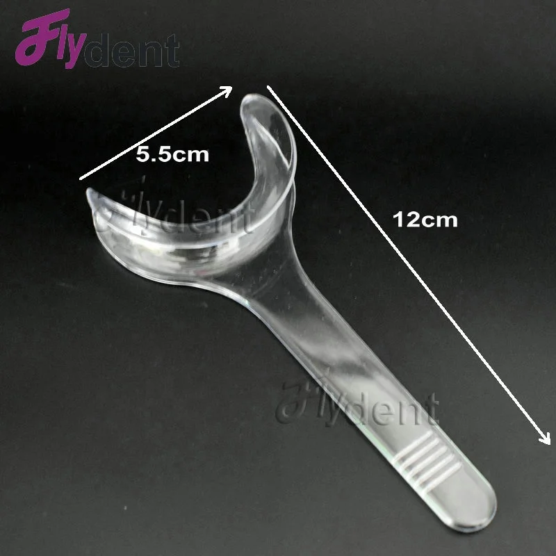 Dental  Retractor Mouth Opener T Type 2 Size clear Expander Cheek Retractor
