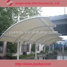 
membrane structure car parking shade 
