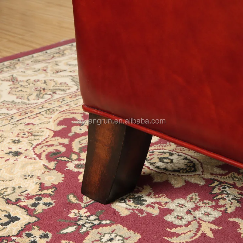 New Classical American Living Room Leather Tiger Chair Soft Comfortable Leisure Sofa