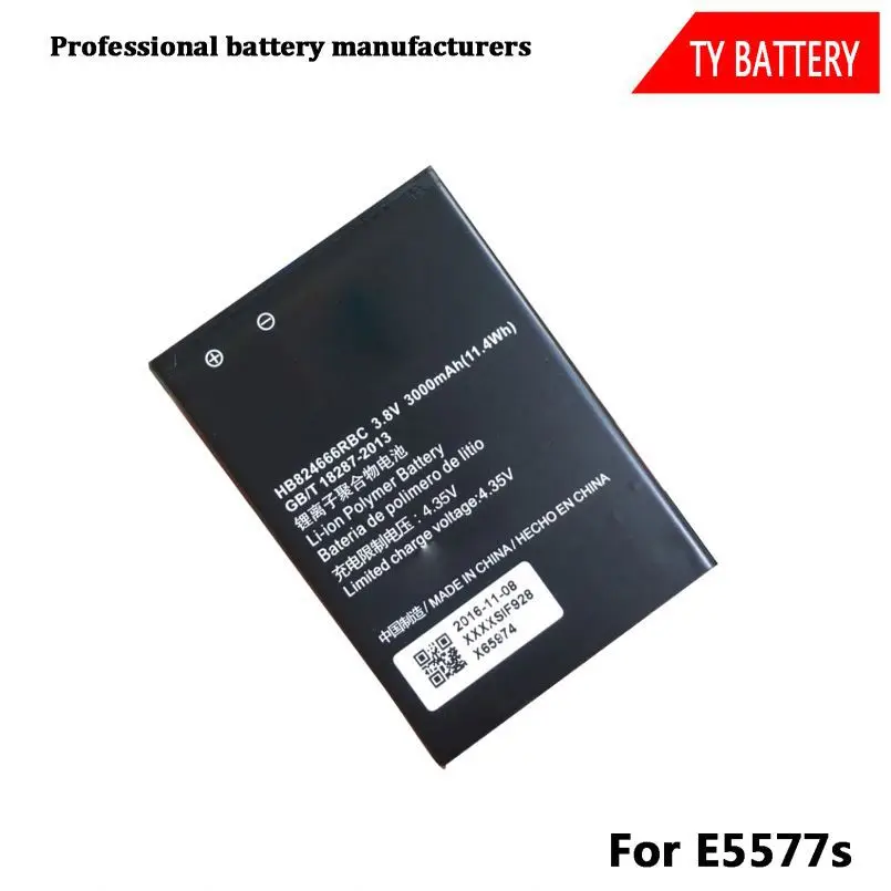 Gb/t 18287-2013 100% Высокое качество беспроводной маршрутизатор батареи Hb824666Rbc для Huawei E5577 WiFi батареи