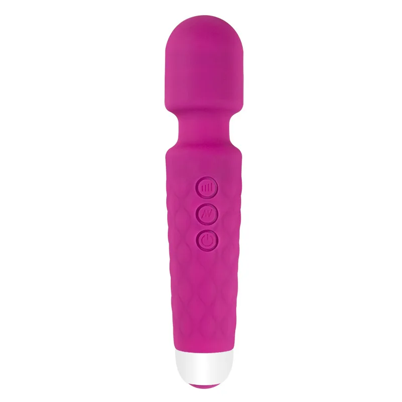 Waterproof Vibrating Stick AV Massage Vibrators Sexy Clit Sex Toys for Women Rechargeable Power Wand Magic Massager,